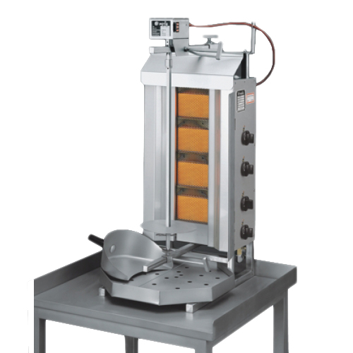 Gyrosgrillgerät "Potis" Gasbetrieben -10Kw, 90cm Spießlänge