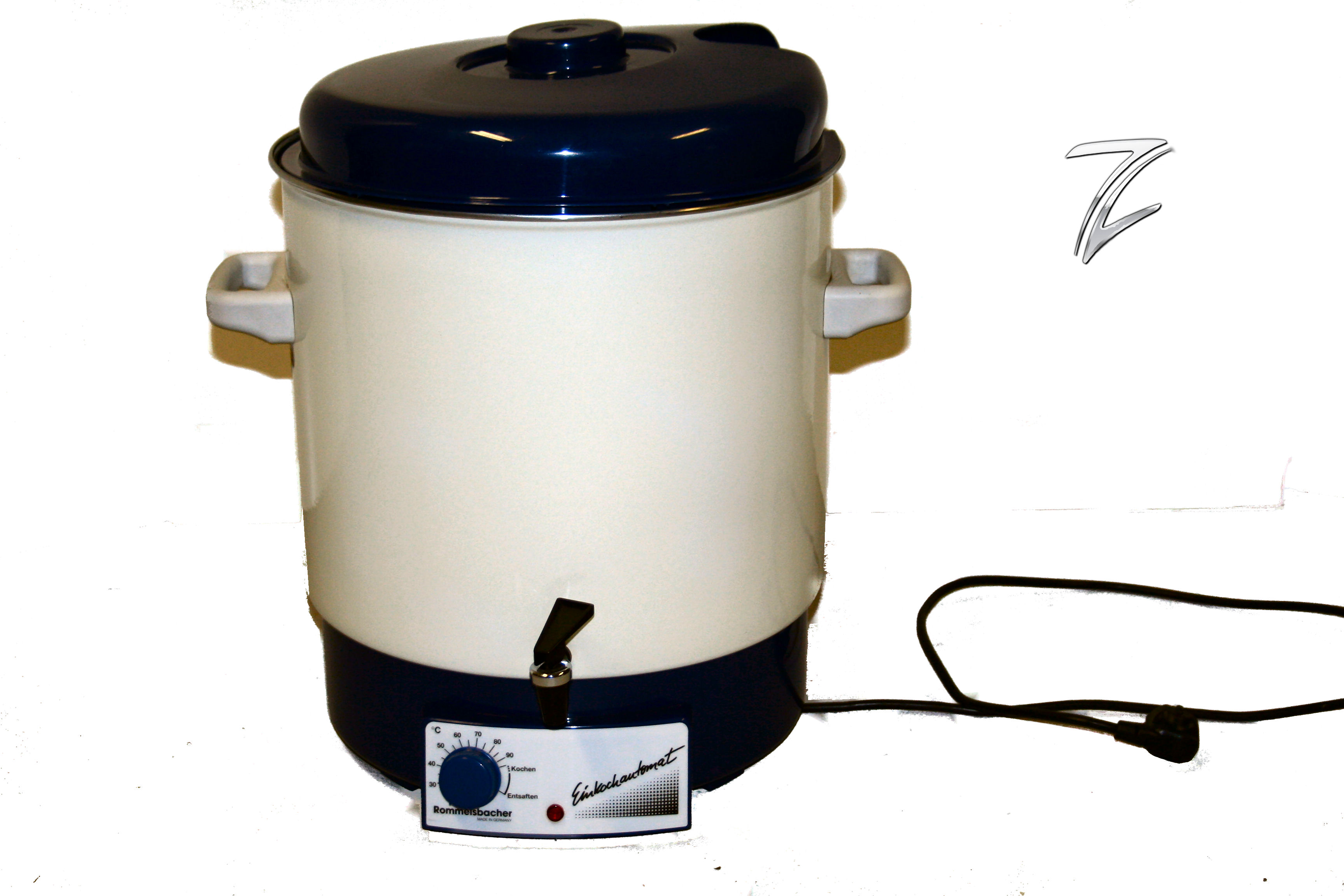 Glühweintopf mit Ablaufhahn, 27Liter, 230V, 1800Watt