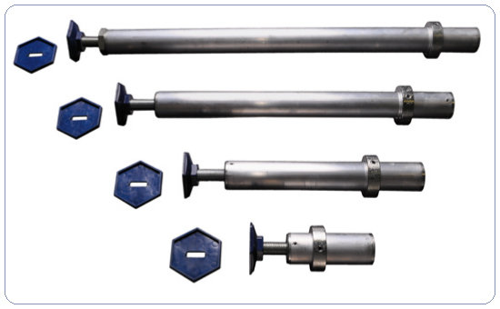 Nivtec Systemfuss, 60cm mit Gewindeeinsatz