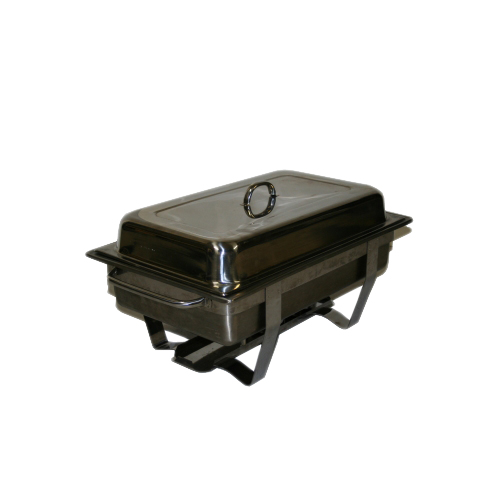 Chafing Dish GN 1/1  "Rhondo"  inkl. 2 Brennpastenbehälter (ohne Brennpaste)