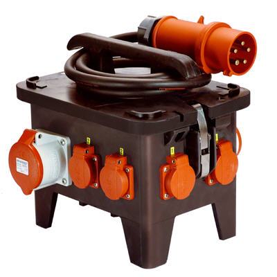 Stromverteiler 32 A 6 x Schuko ca. 1,5 m