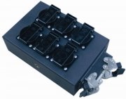 Harting Powerbox, für HAN16 Lastkabel mit 6 und 8 Schukosteckdosen