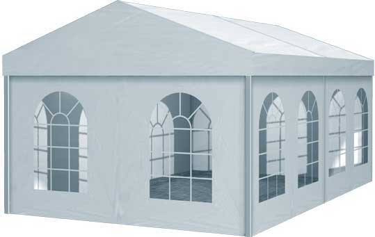 Festzelt 6 x  6m, inkl. Fußboden, Auf-, Abbau