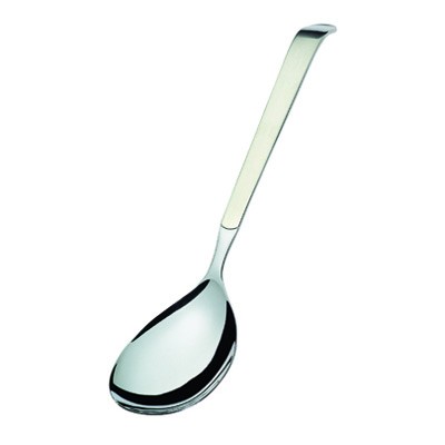 Bratenlöffel / Chafinglöffel, edelstahl, lang