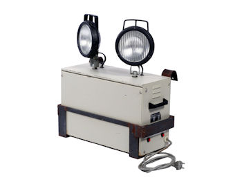 Notbeleuchtung, Akkubetrieben