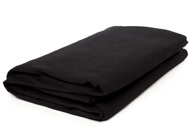 Bühnenmolton, schwarz, B1 1m x 1m