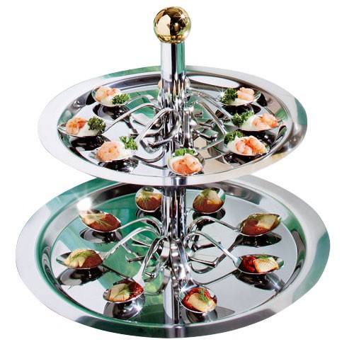 Etagere, 2 Stufig, 37cm