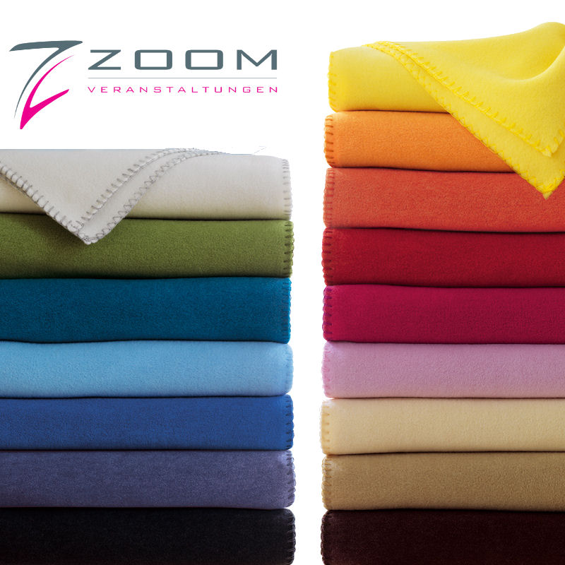 Fleecedecke, versch. Farben 1,60 x 2,00m