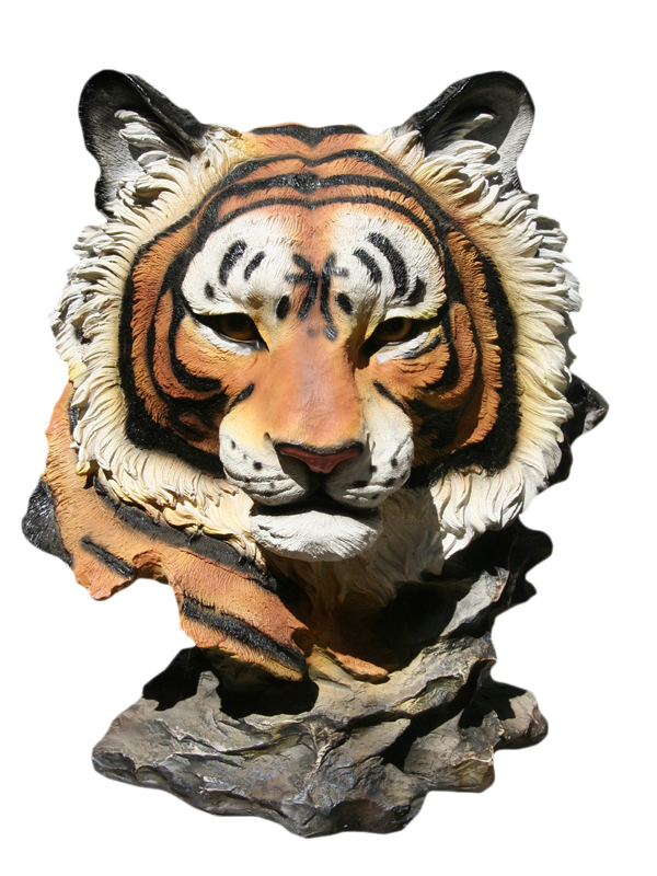 Dekobüste "Tiger" ca. 80cm