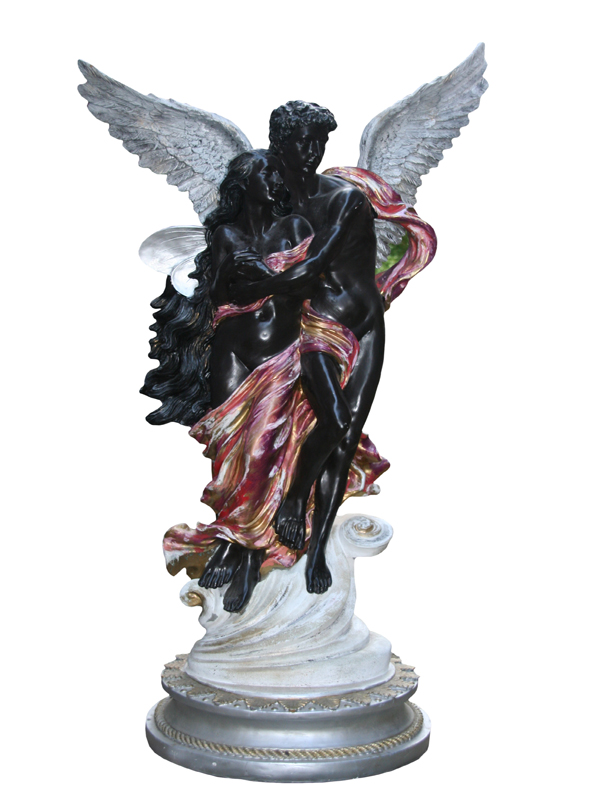 Dekofigur "Amore" handbemalt, 1,20m 