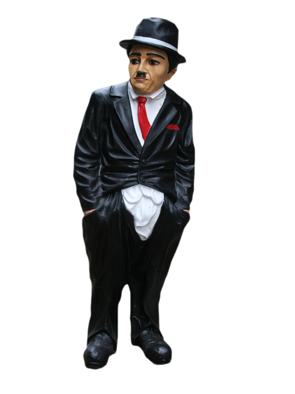 Dekofigur "Charly Chaplin" 90cm