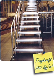 Treppe "Bühnentreppe" Preis pro Stufe