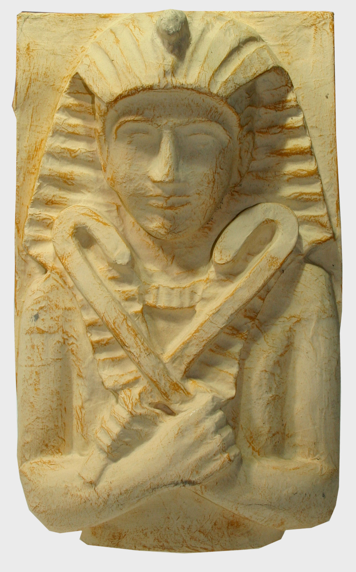 Aufsteller Pharao 30 x 50  x 10cm , Pappmarché