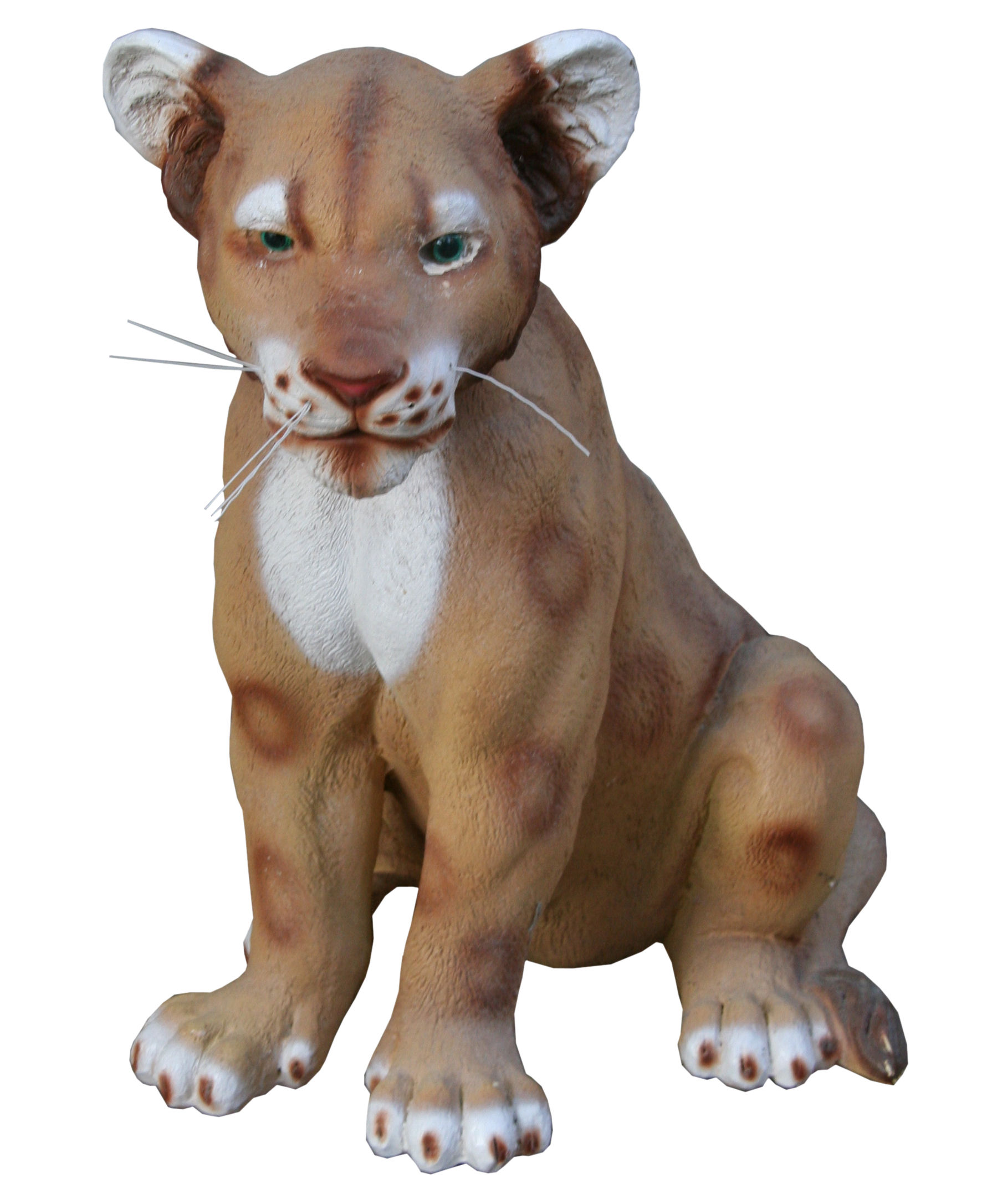 Dekofigur "Raubkatzen Baby" 50cm