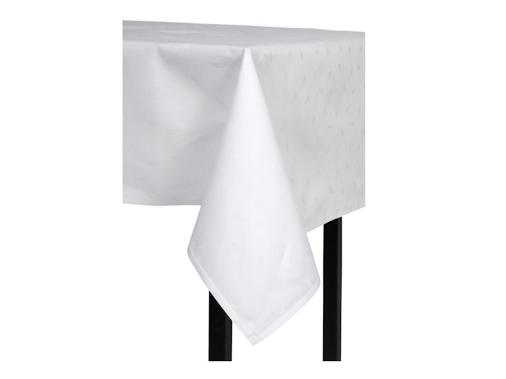 Stofftischdecke, weiß 1,30m x 2,80m