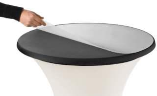 Schutzplatte, PVC für Stehtisch, rund 70cm