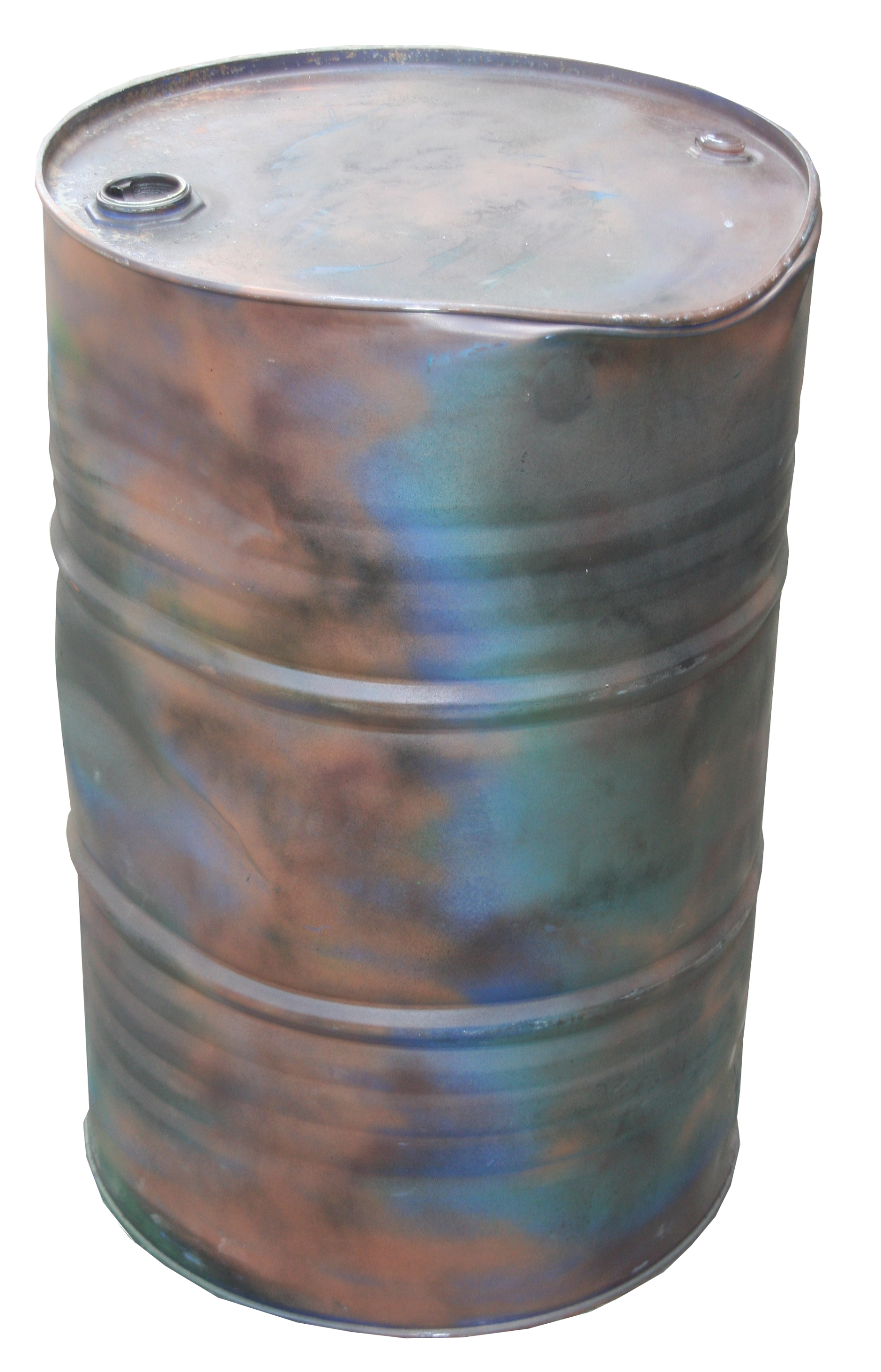 Stehtisch "Barrel"  Ölfass/ h 110 cm, mit einer Kopfplatte 70 cm, "Jägermeister"