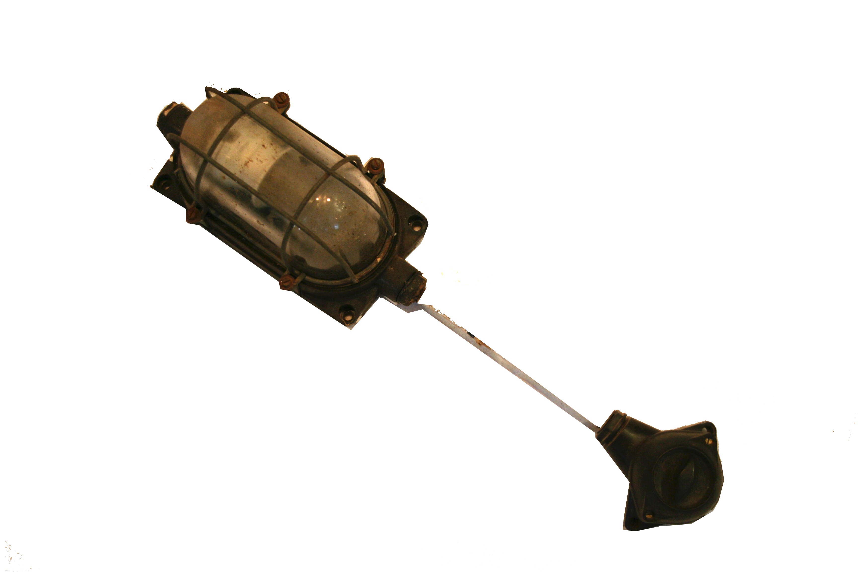 Bergbau Dekoration "Grubenlampen-Set" 4-Stück" , Originale