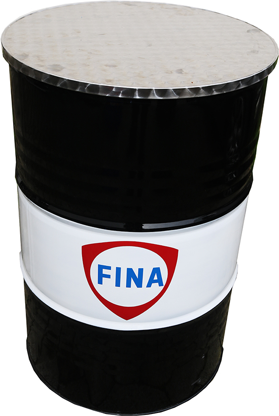 Stehtisch-, Blechfass "Fina"  mit Alutischplatte, 91cm höhe