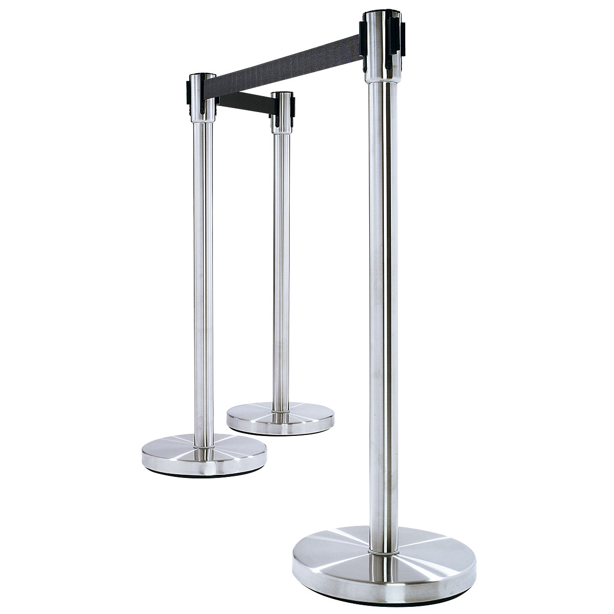 Personenleitsystem mit Zugband ,schwarz, 2m