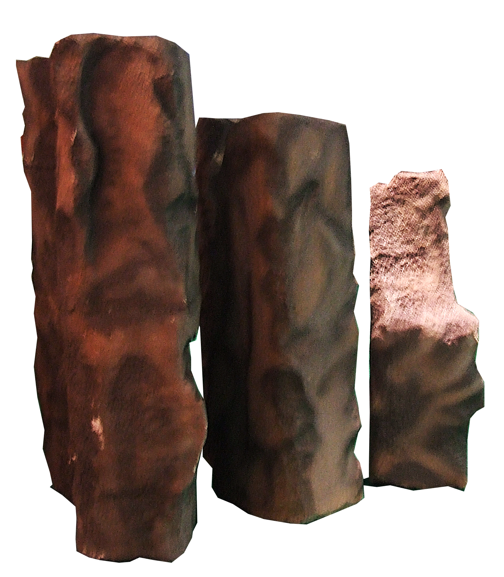 Steinformation "stonehenge" 12-teilig, aus B1 Styropor 3m höhe