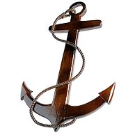 Anker, Schiffsanker im Vintagestyle,  ca 1 m x 1 m
